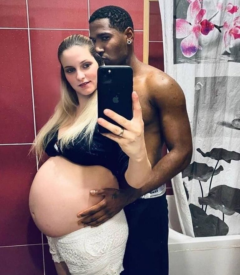 Interracial Pregnant