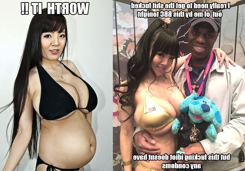 Hitomi is pregnant with a black baby