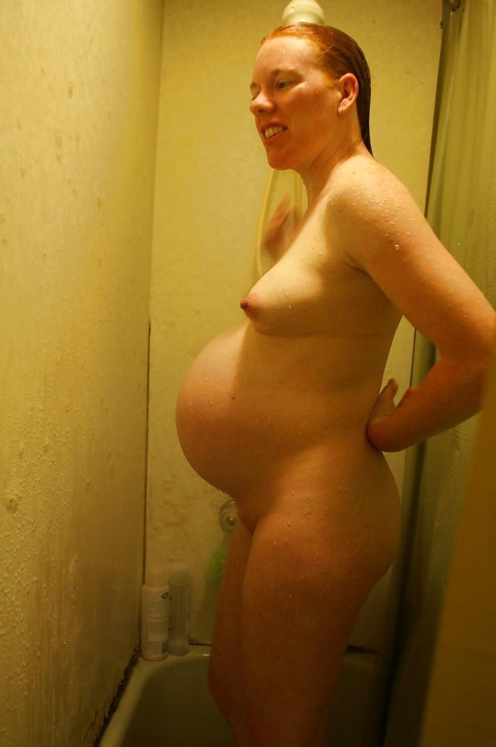 Red pregnant