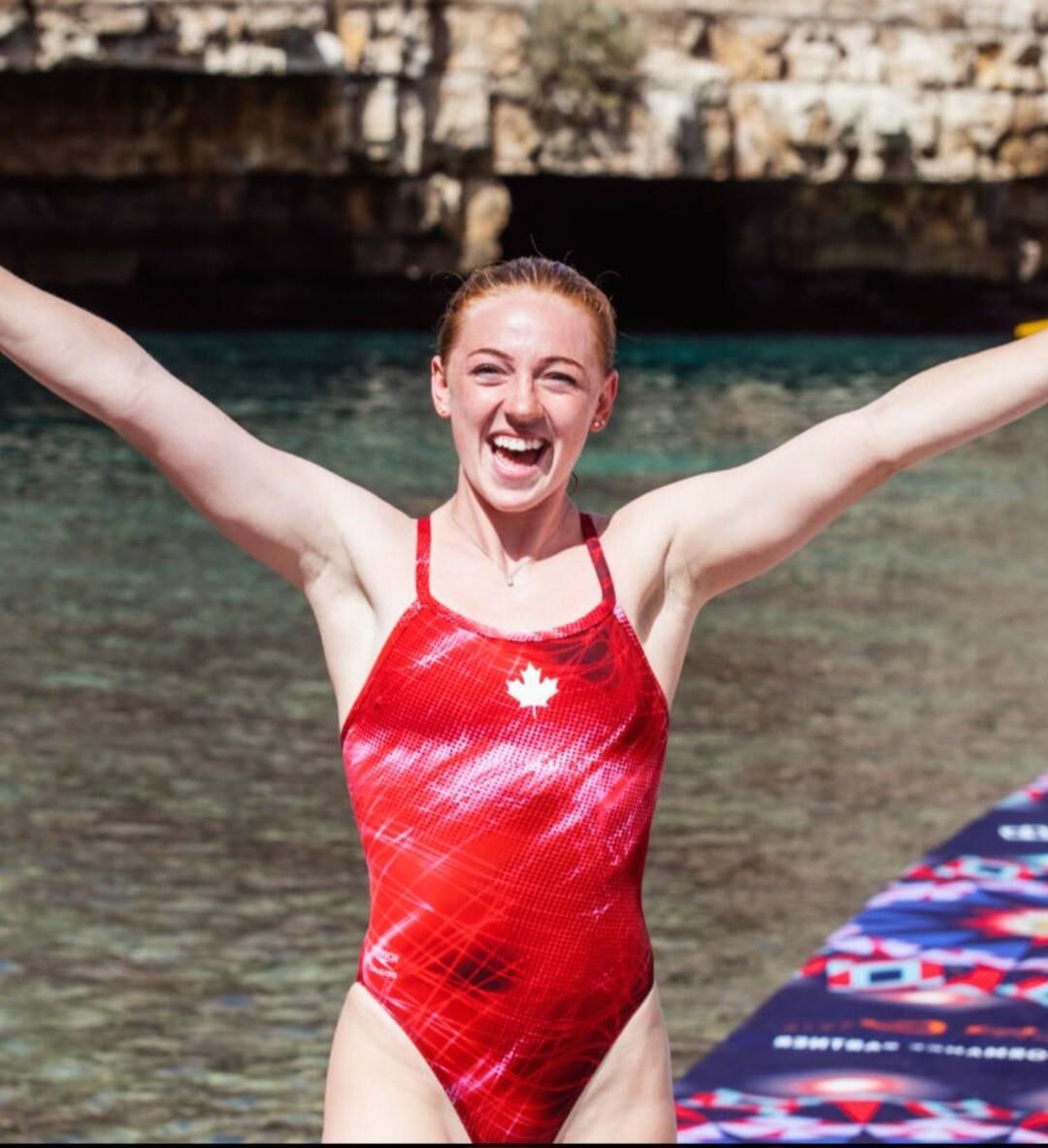 Molly carlson Canadian redbull highdiver 