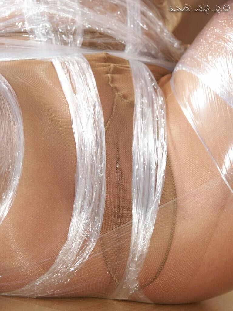 Jagi   Plastic wrapped tits