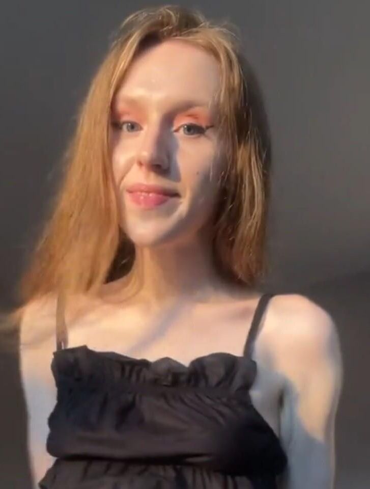 Tiny petite little ginger slut with tiny tits 