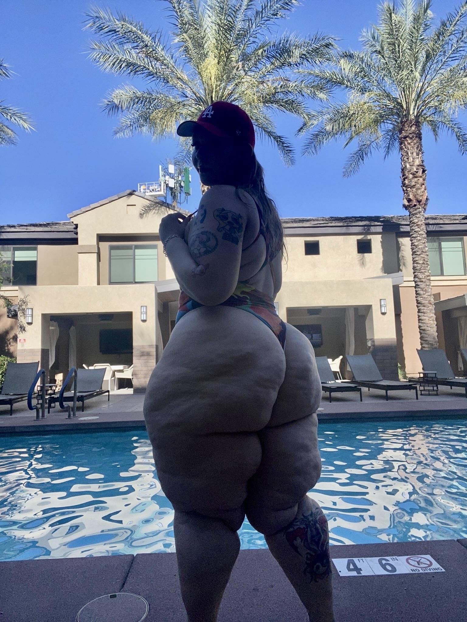 Princesspear Enorme Culo Belleza Sexy BBW Chica Mezclado Hot Shots