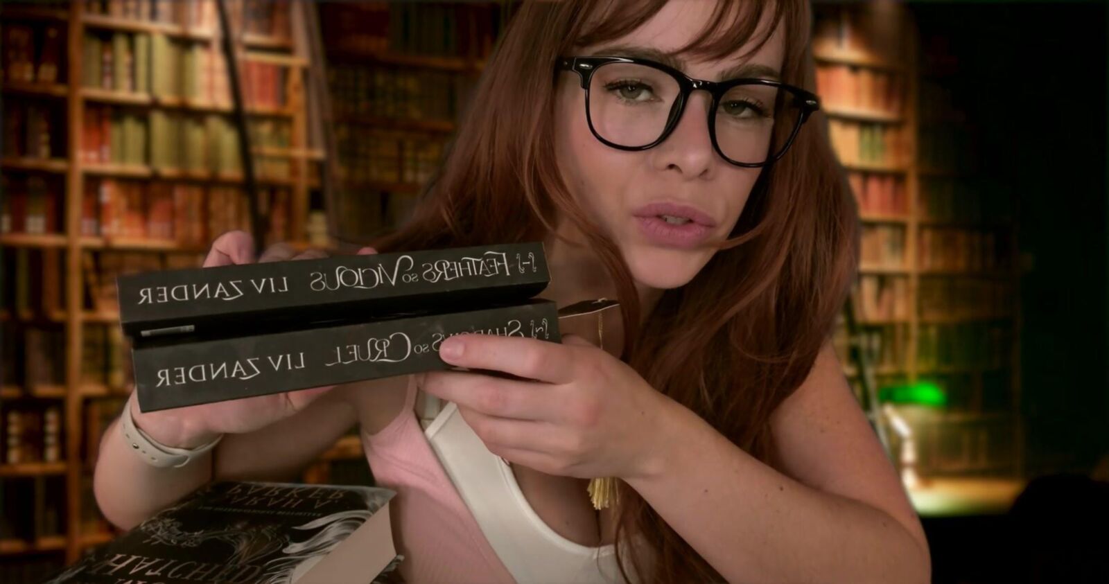 Scottish Murmurs ASMR   Redheaded Girl in the Library Likes You