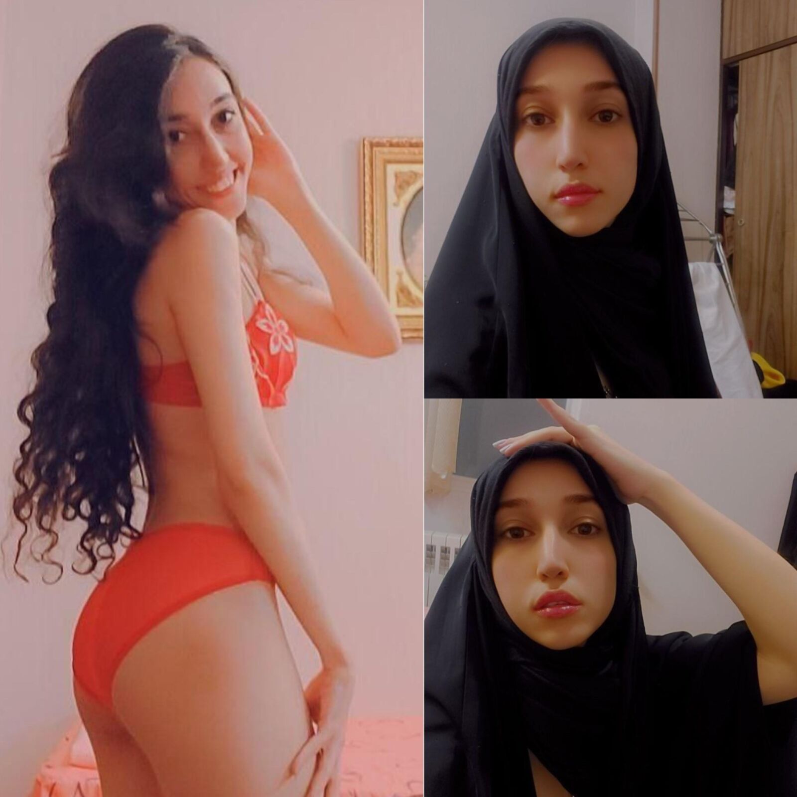 Putas iraníes hijabi expuestas 45