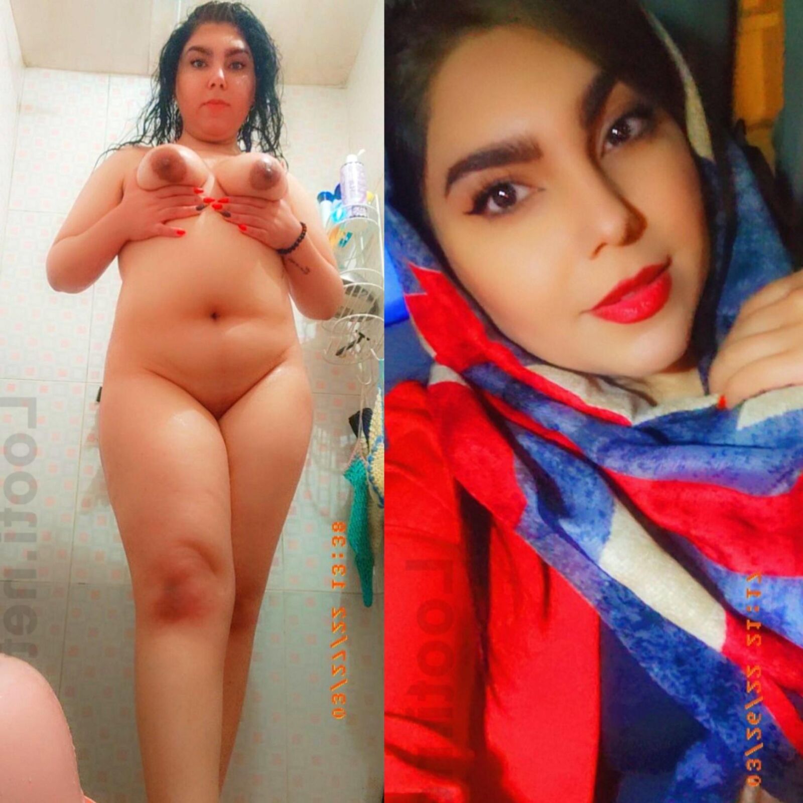 Putas iraníes hijabi expuestas 45