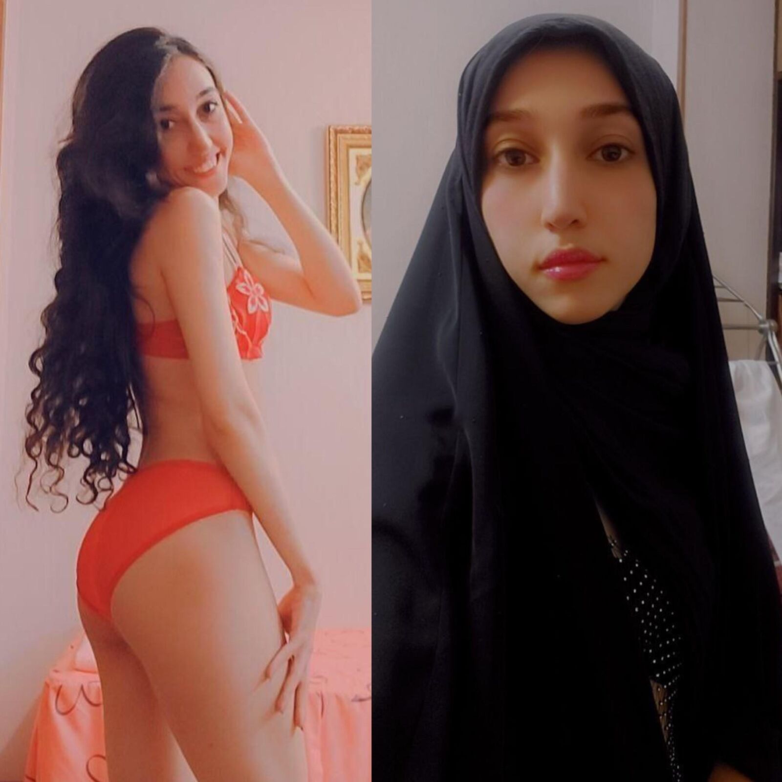 Putas iraníes hijabi expuestas 45