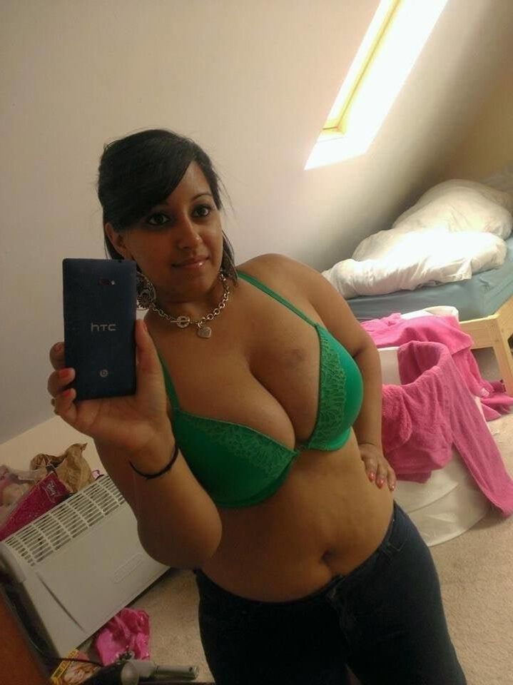 Impresionante india británica bbw