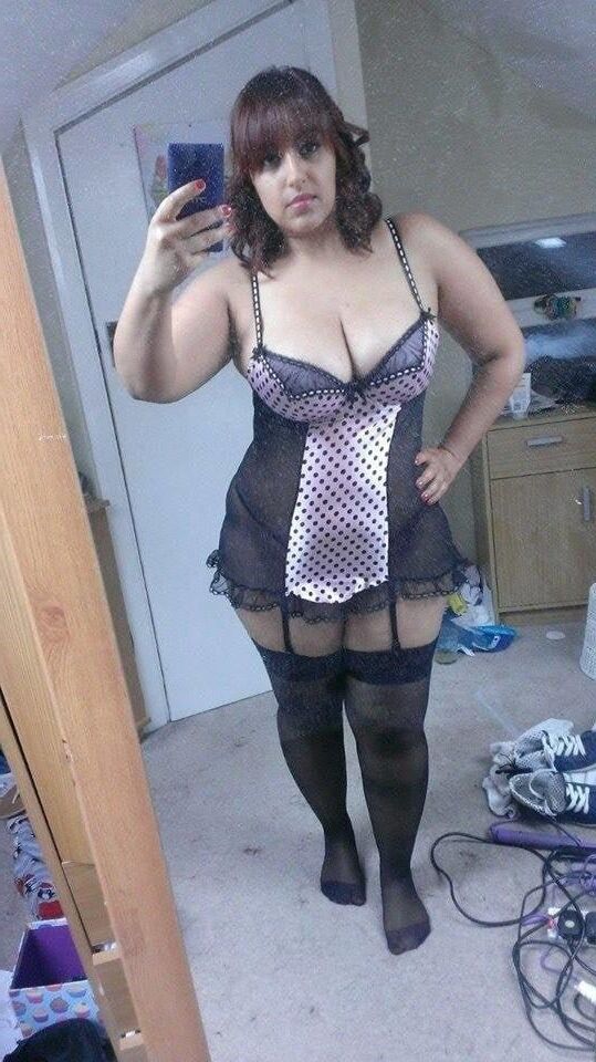 Impresionante india británica bbw