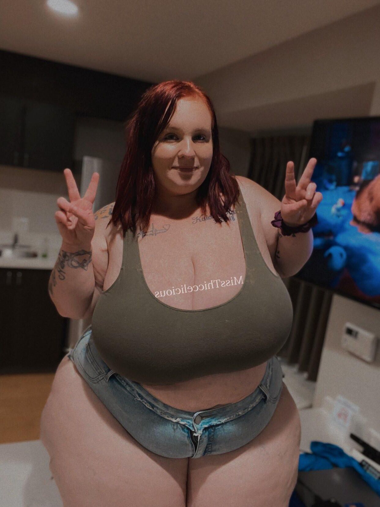 Laci Lane BBW Pelirroja Pawg Milf