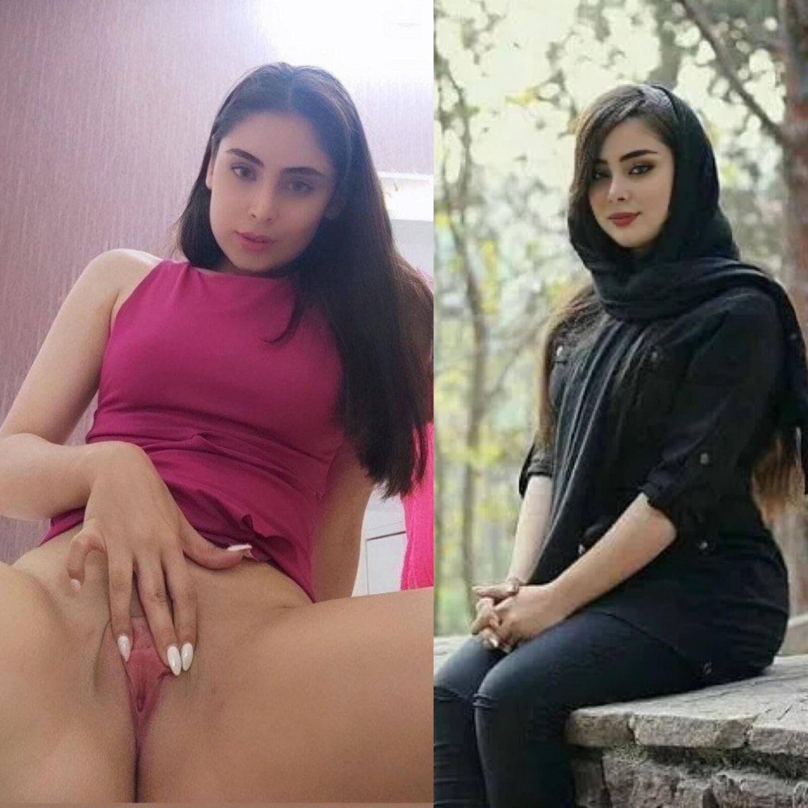 Les putes iraniennes hijabi exposées