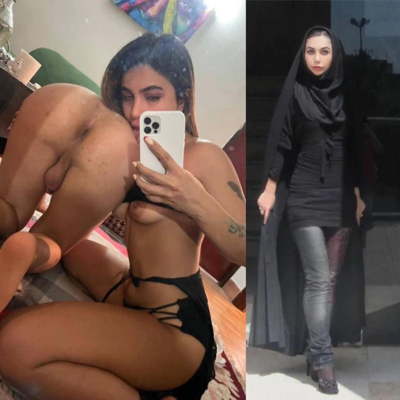 Les putes iraniennes hijabi exposées