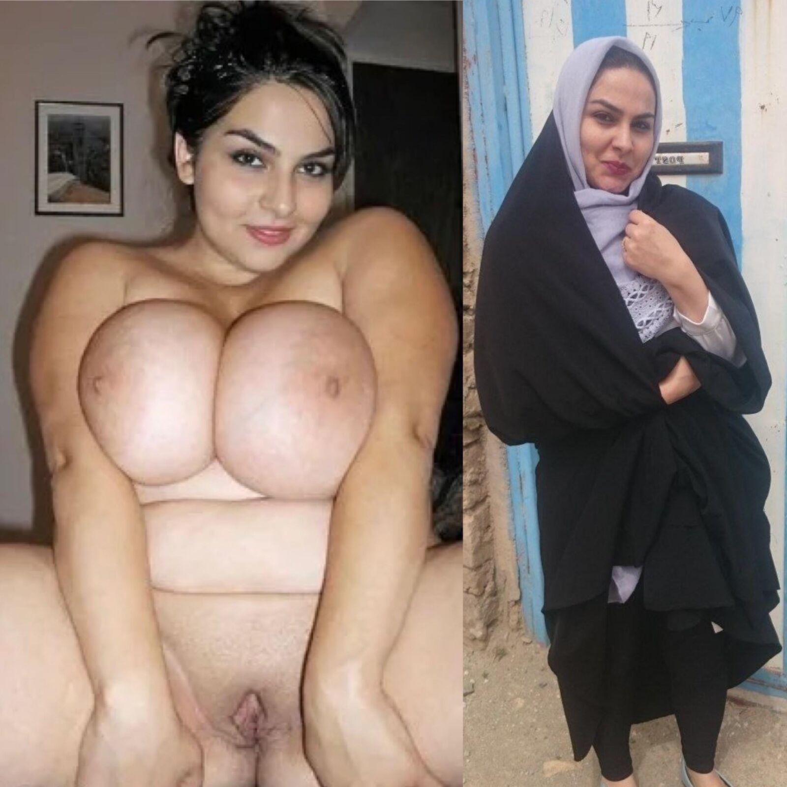 Les putes iraniennes hijabi exposées