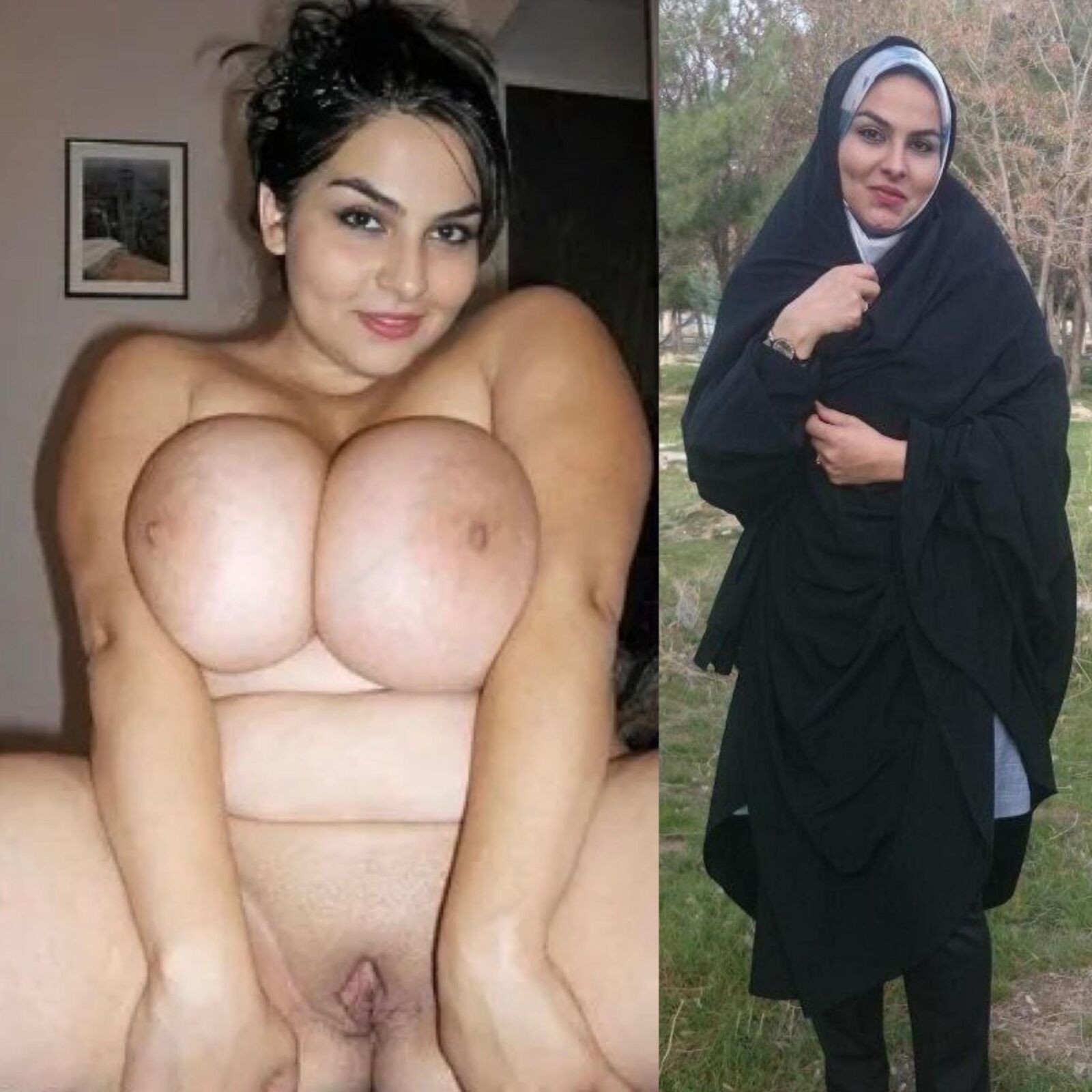 Les putes iraniennes hijabi exposées