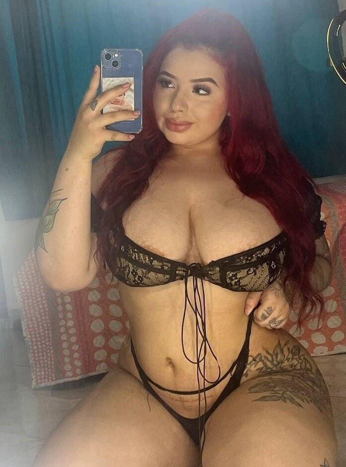 Redhead latina