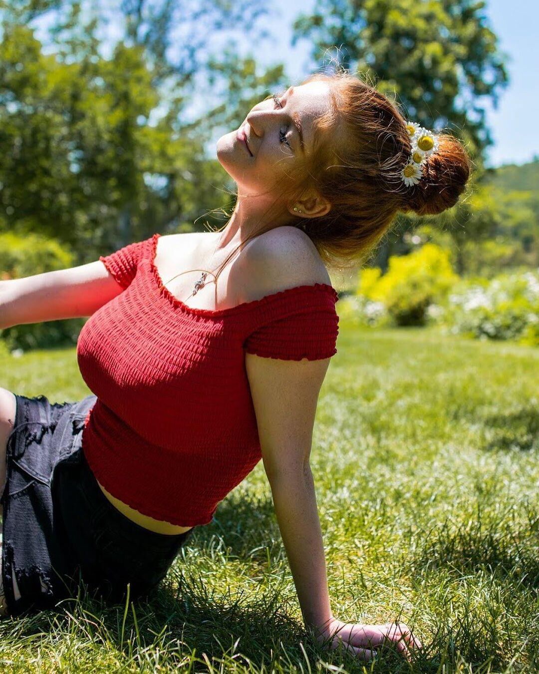 Emily Busty Redhead Teen