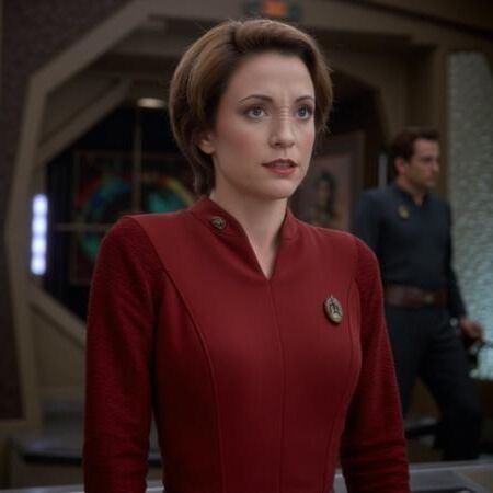 Major Kira Nerys Nana Visitor AI artwork