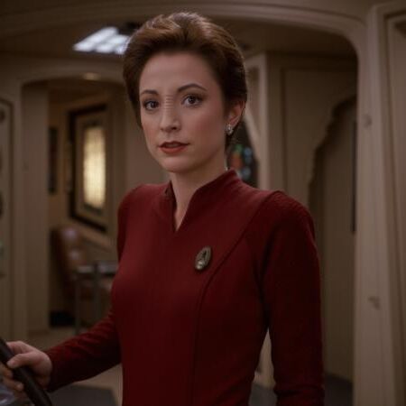 Major Kira Nerys Nana Visitor AI artwork