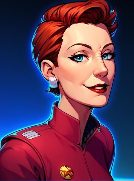 Major Kira Nerys Nana Visitor AI artwork