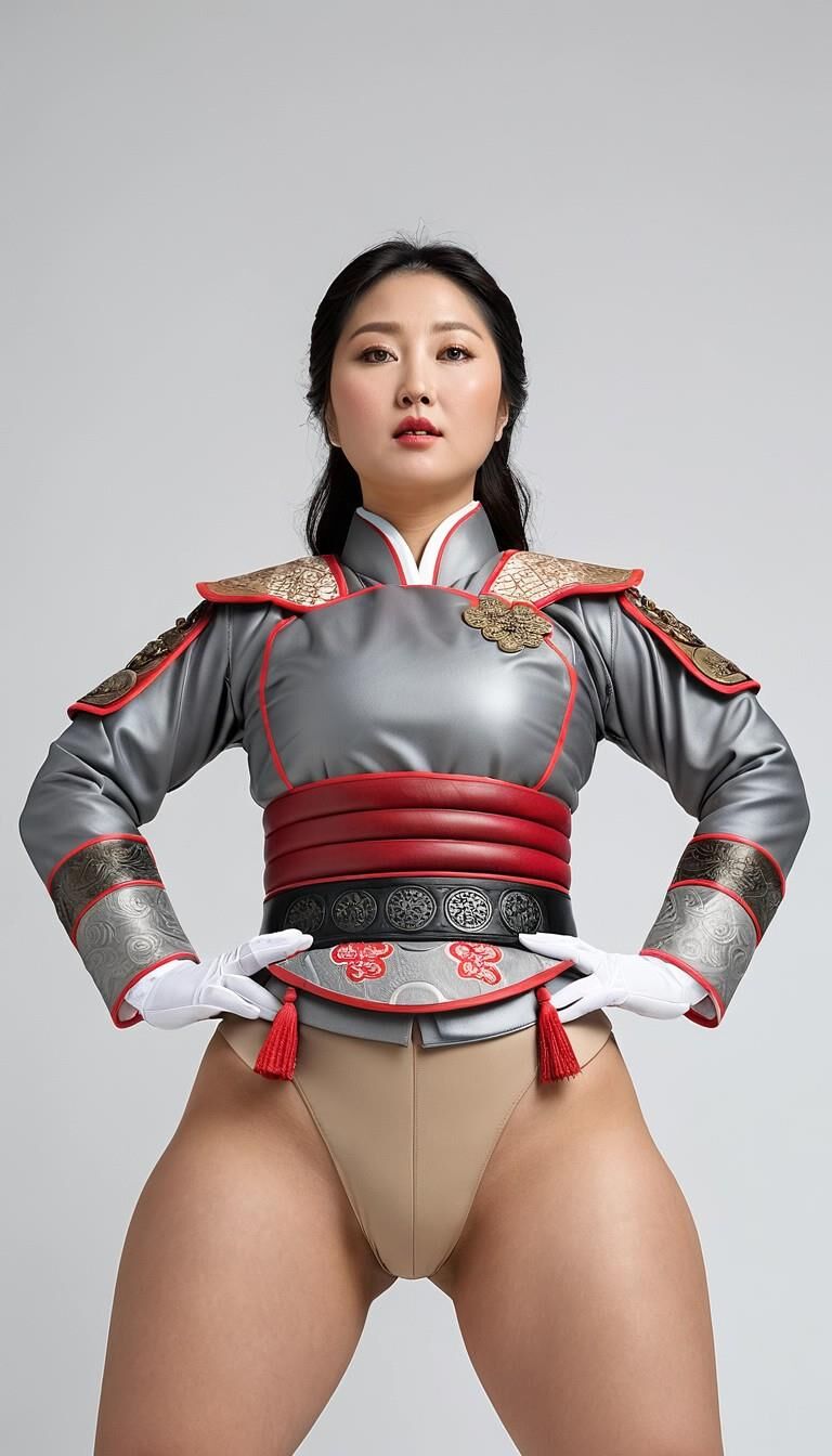 AI Koreanischer feudaler 2 Hanbok, sortiert