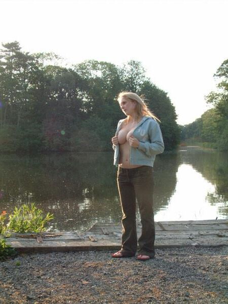 Jenn By the lake