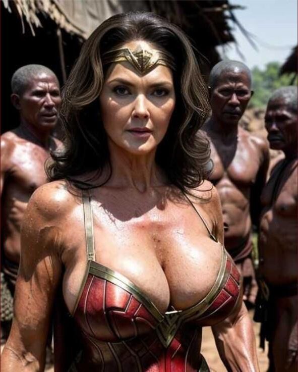 Ai Lynda Carter: Mulher Maravilha de propriedade de africanos