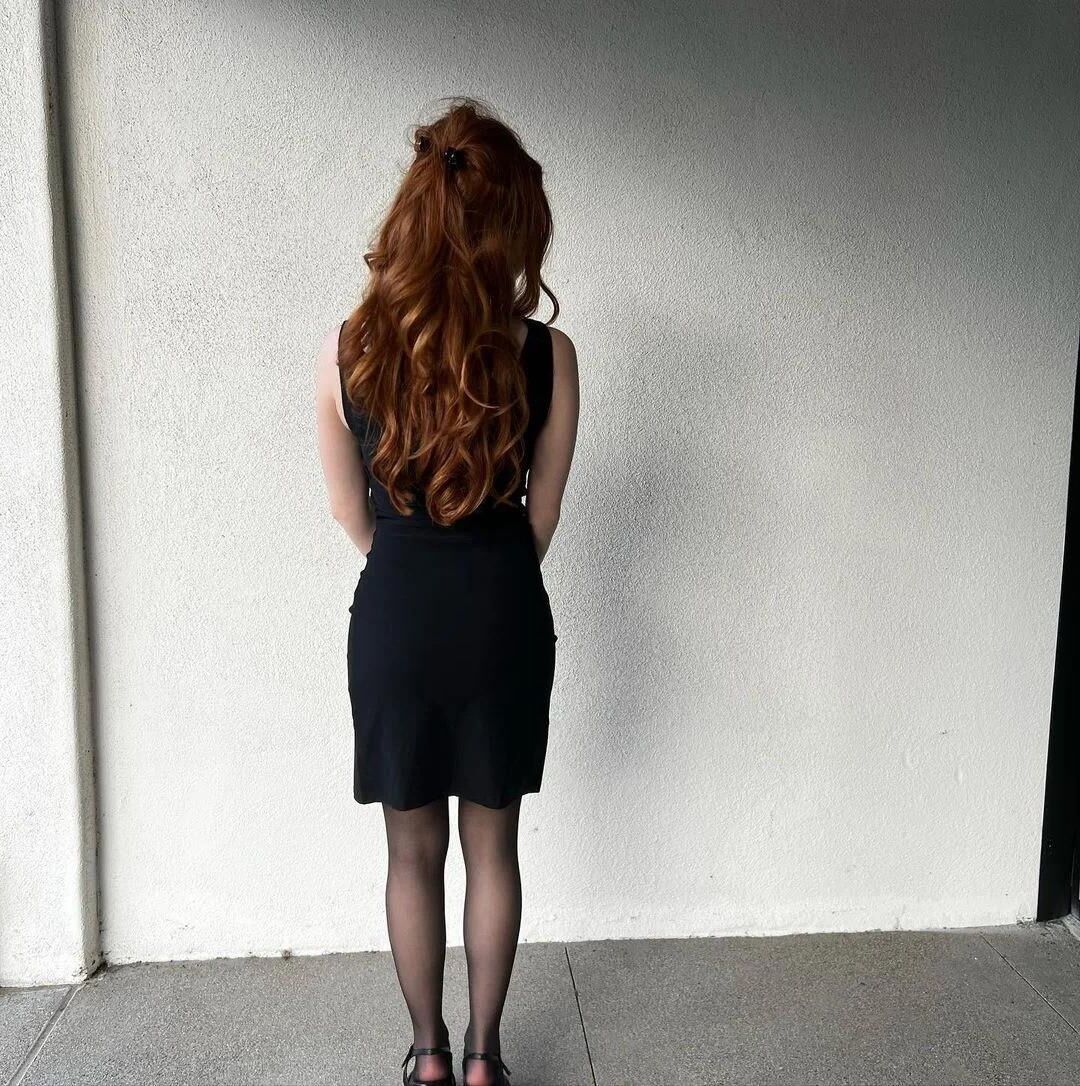 Francesca Capaldi Strumpfhosenbeine