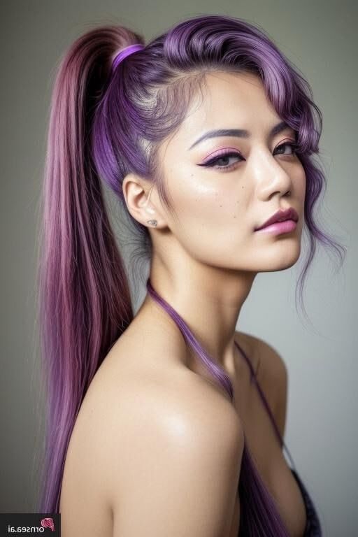 Asian babe adora roxo