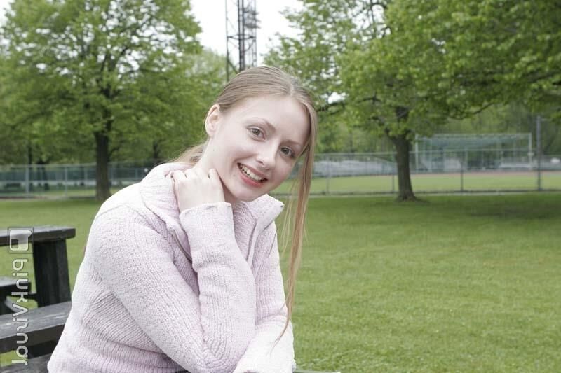 Anna in Black Socks