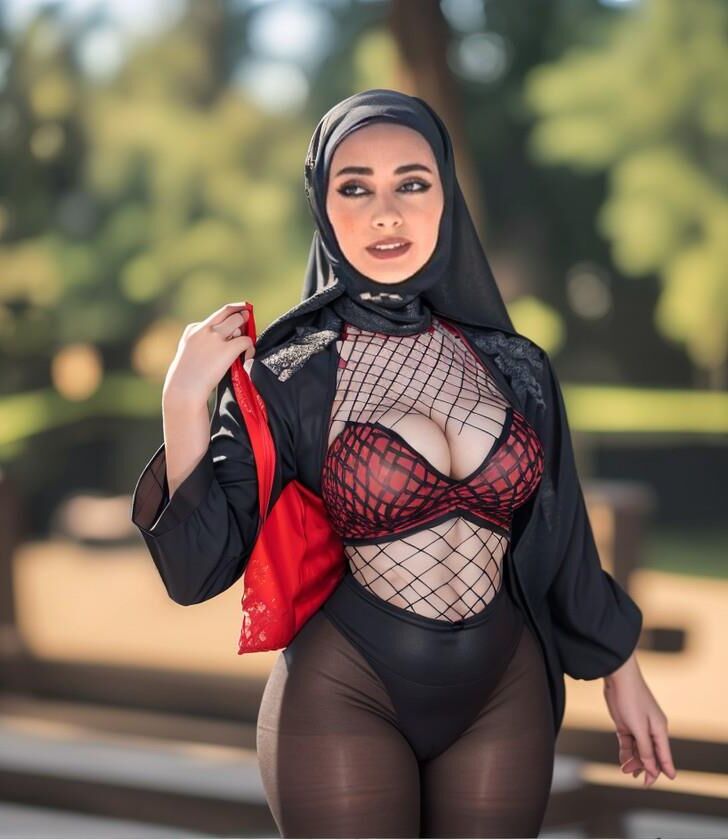 boshra_almanaseer geile Hijab-Lady