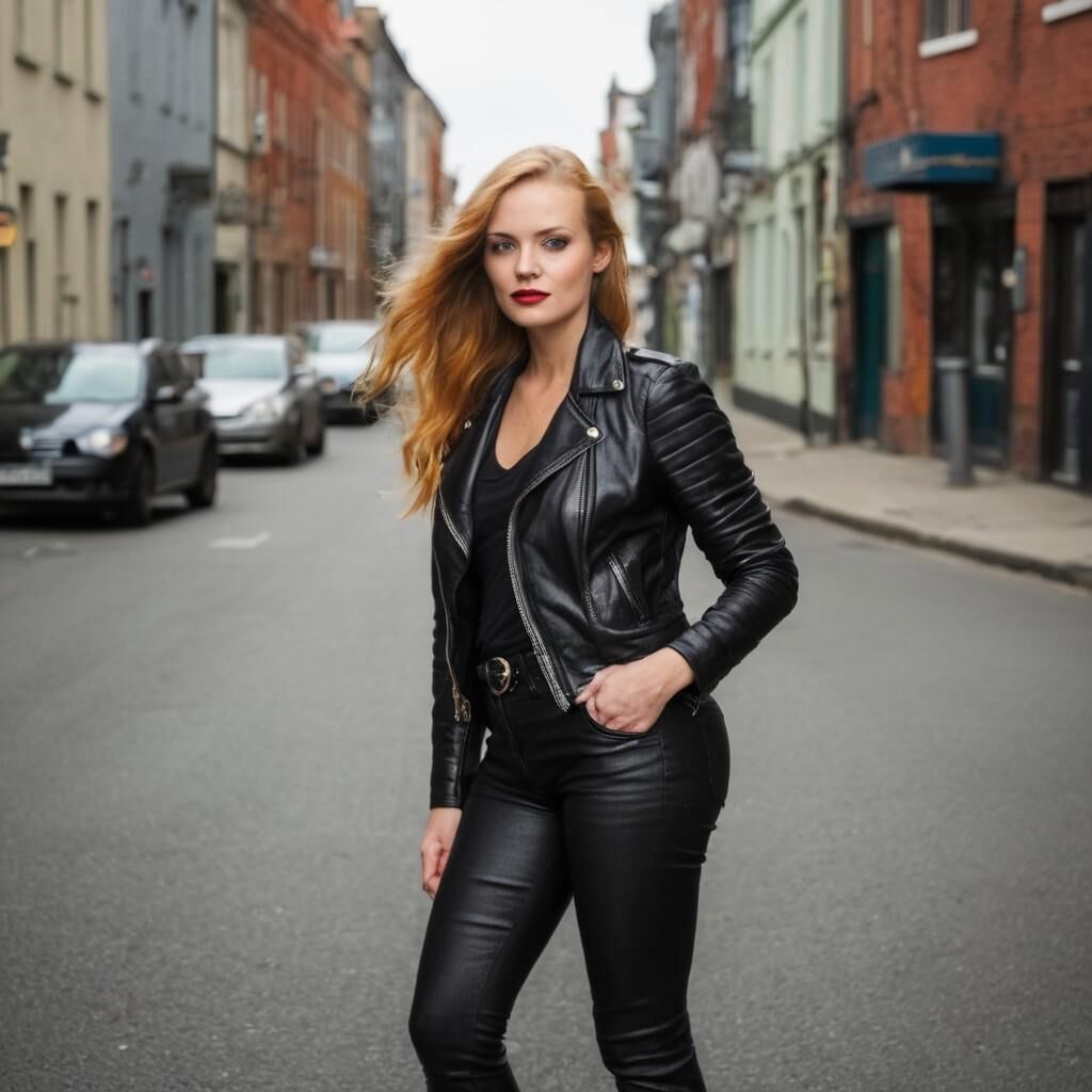 A.I. Ginger in Leather