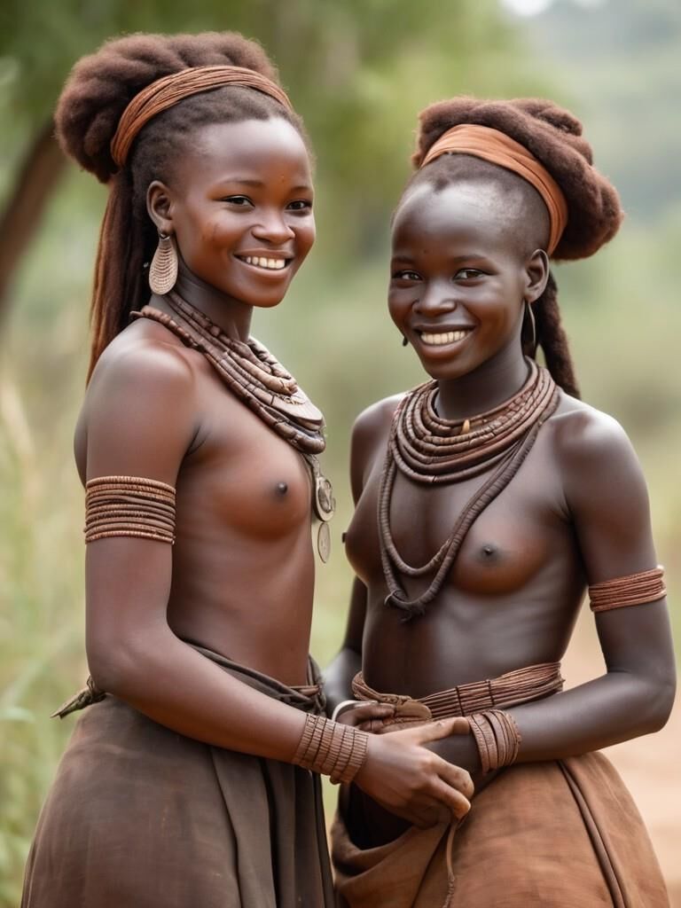 Mulher africana da tribo Himba