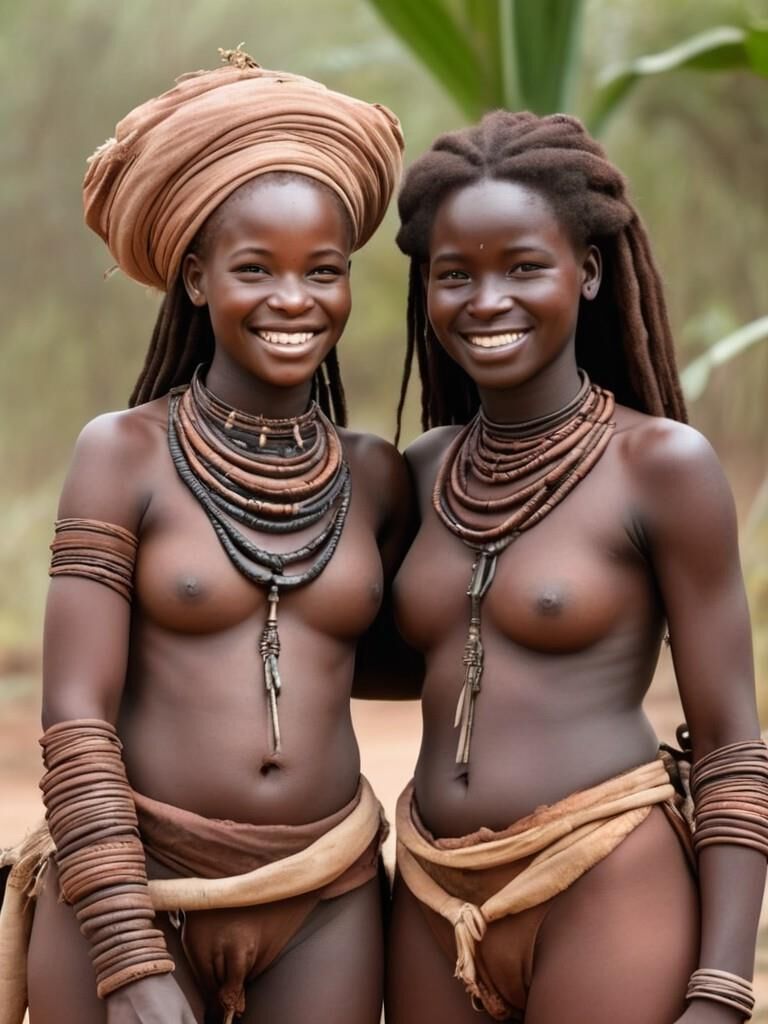 Mulher africana da tribo Himba