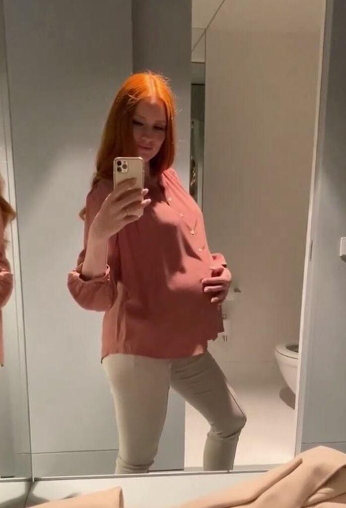 Barbara Meier pregnant