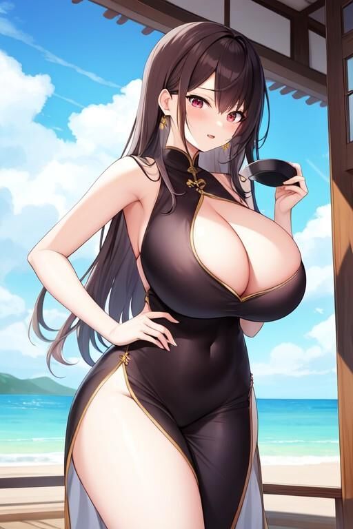 Big Boobie Asiático Anime Lovelies