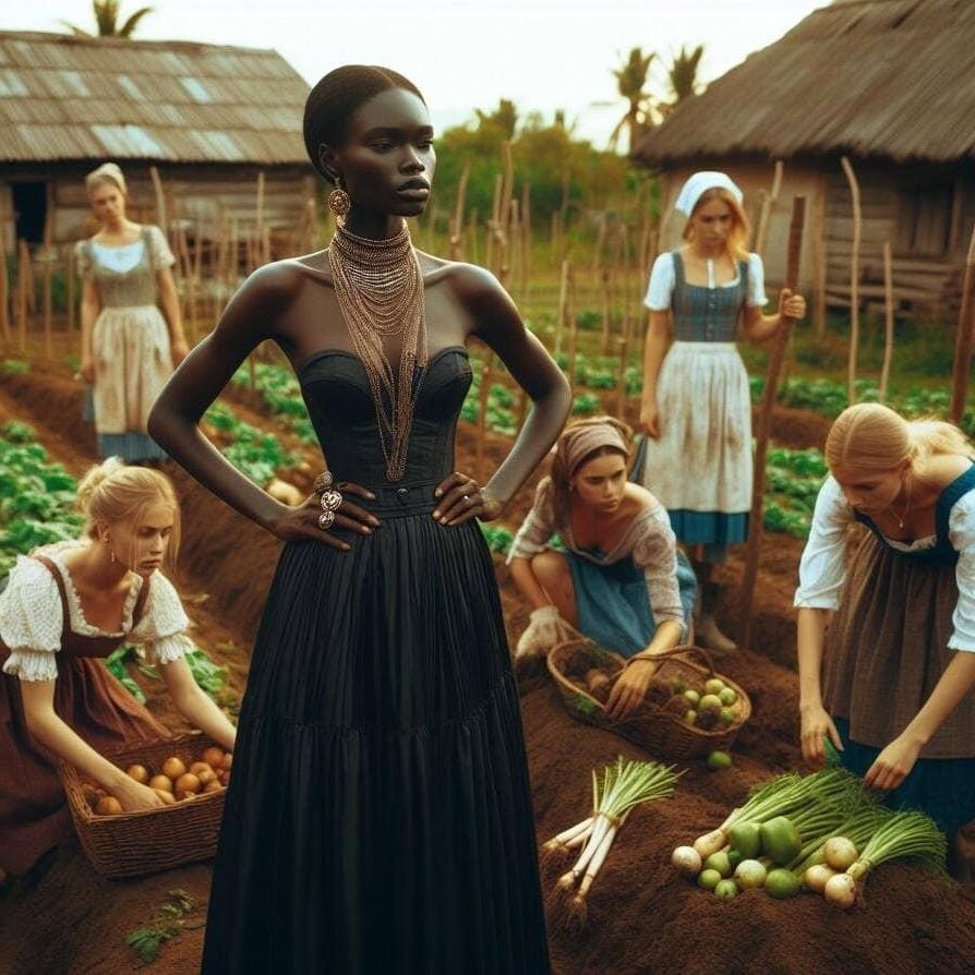 AI Dominadoras negras, sumisas blancas