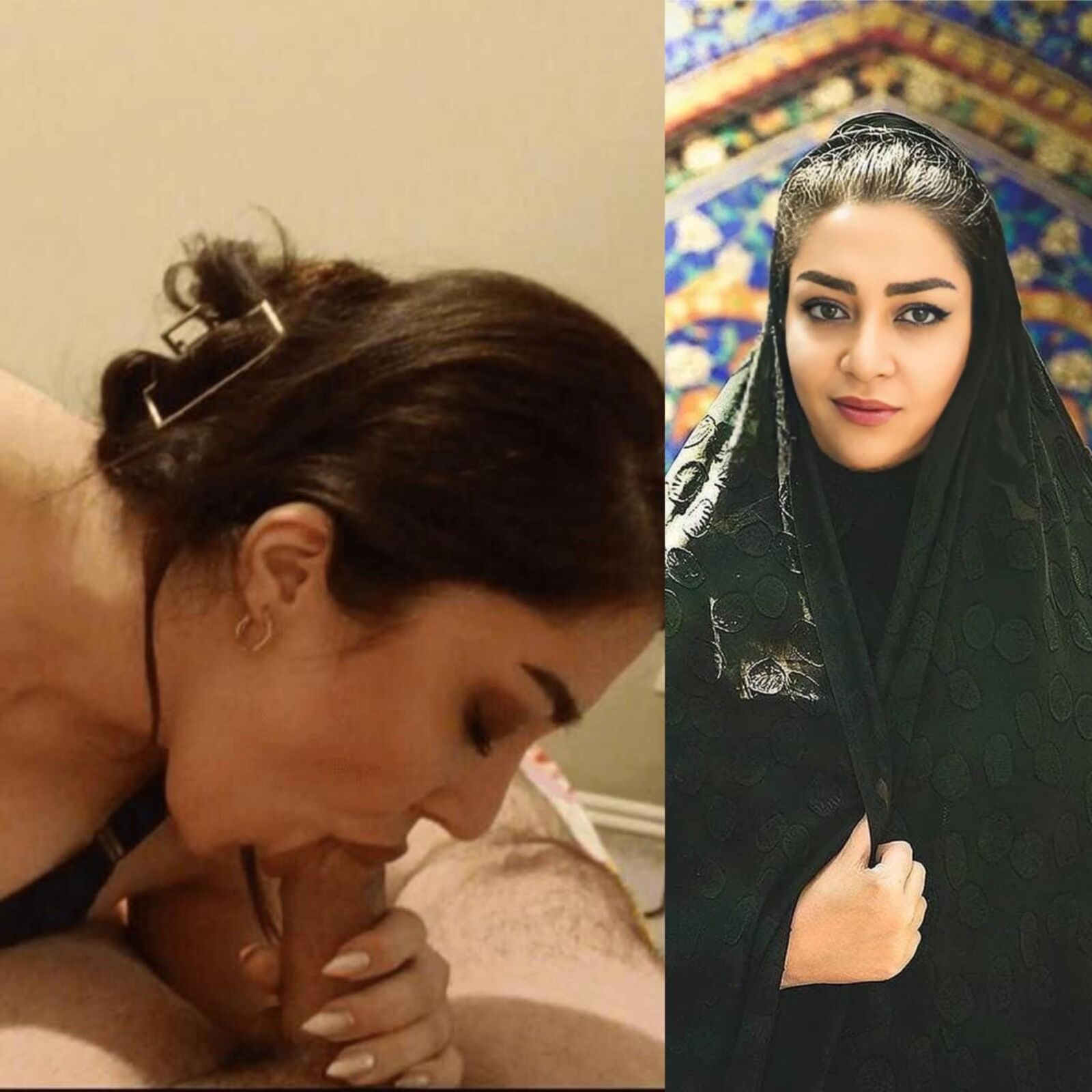 Putas iraníes hijabi expuestas