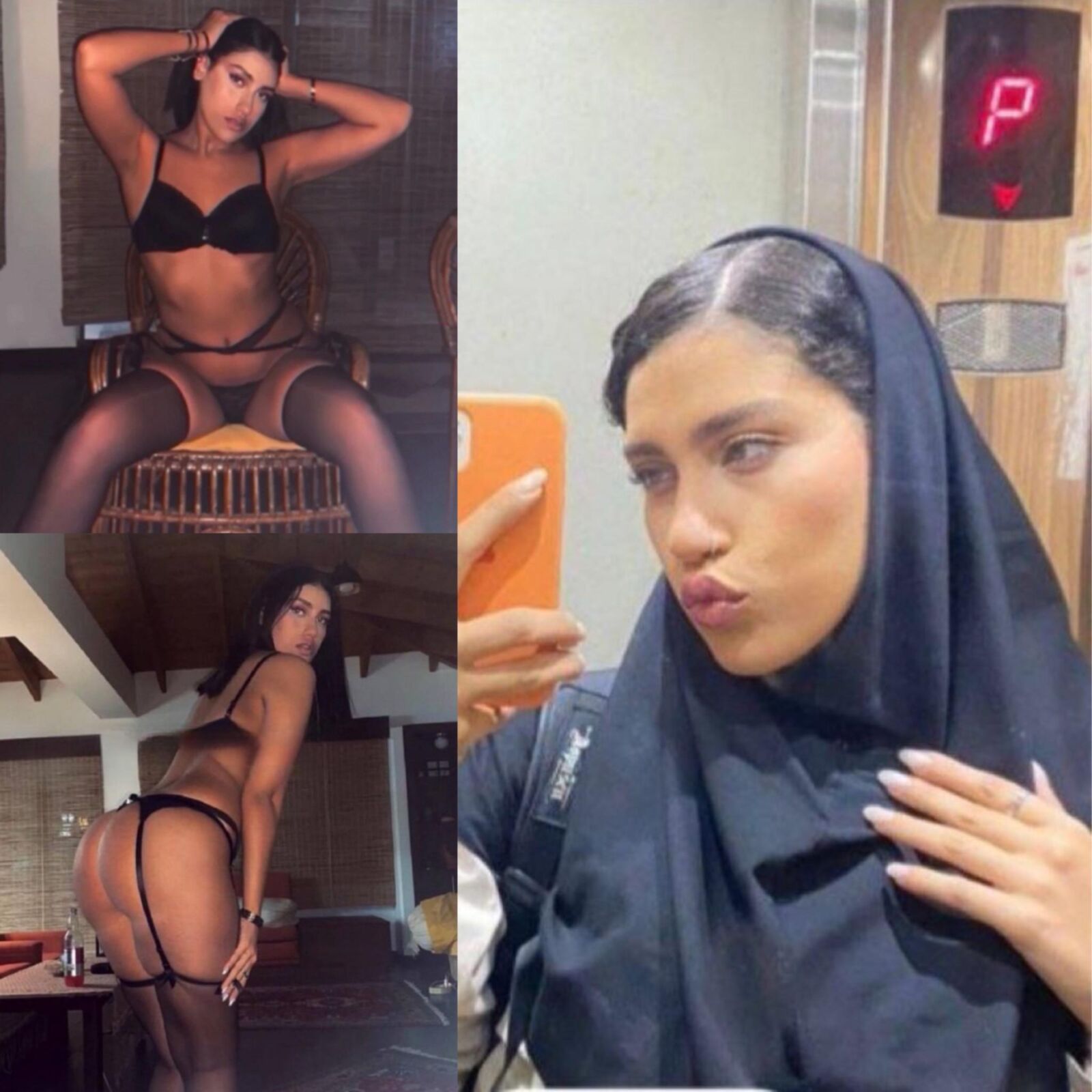 Iranian Hijabi whores exposed 