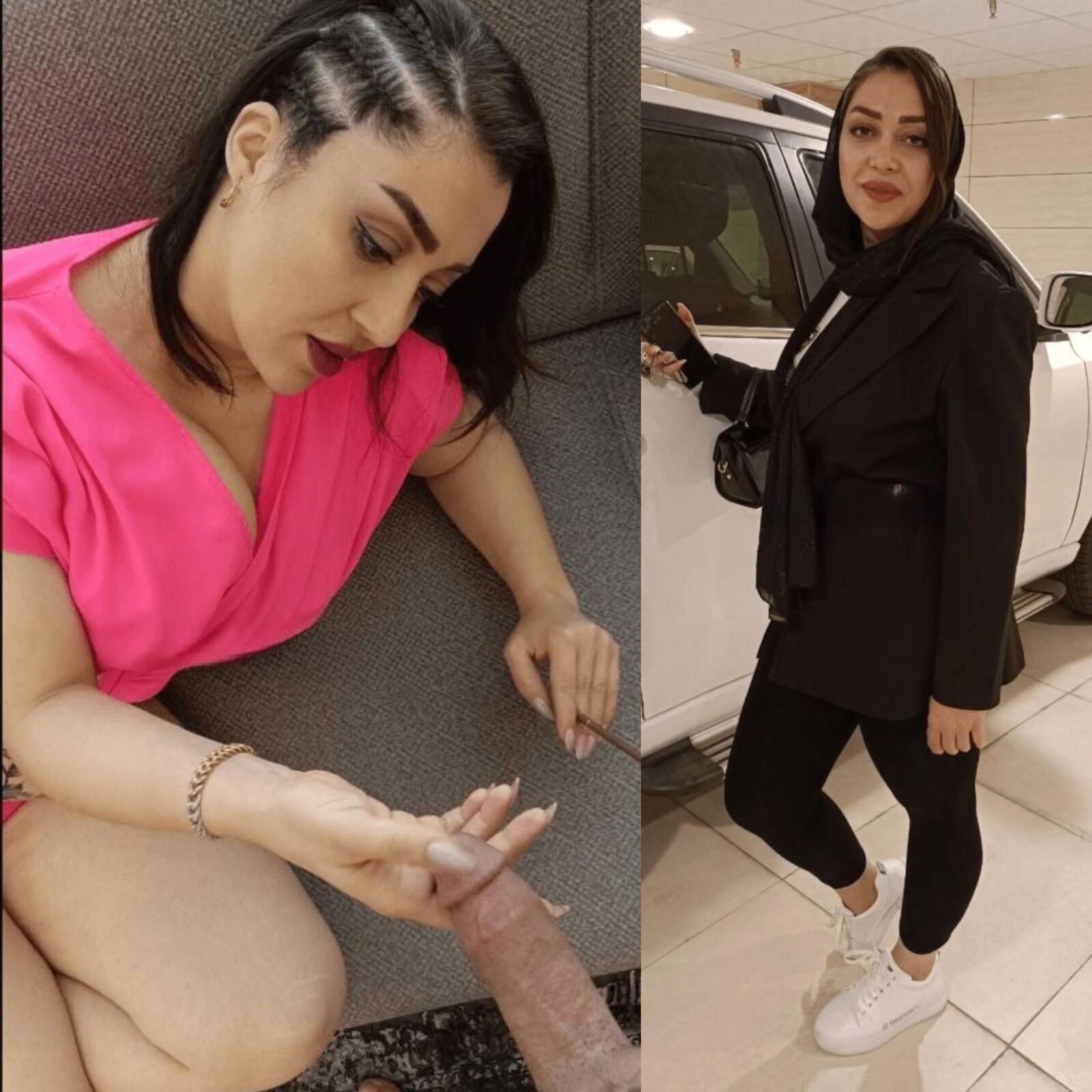 Putas iraníes hijabi expuestas