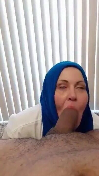 イスラム教徒のふしだらな女。