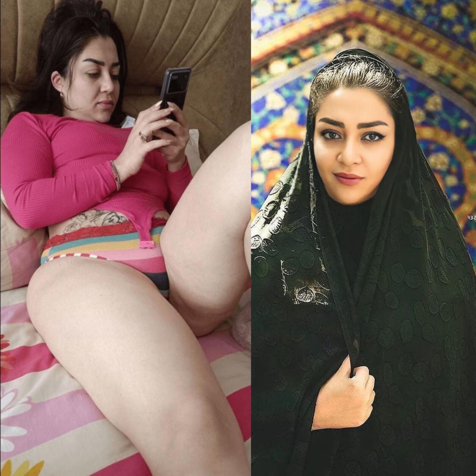 Iranian Hijabi whores exposed 