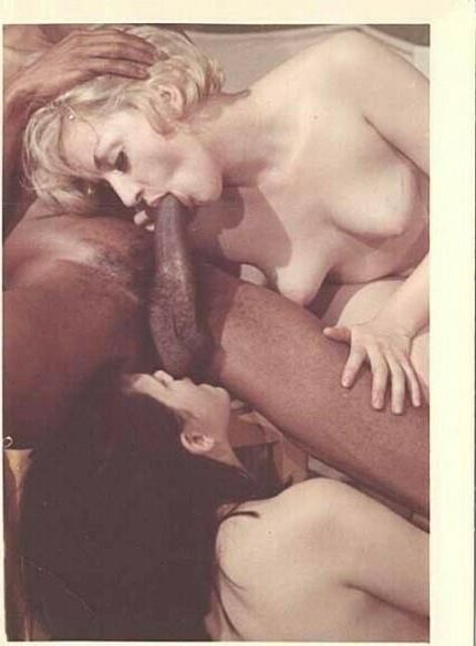 Vintage Retro und Polaroids interracial