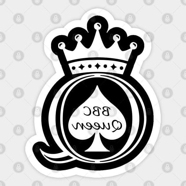 Logotipos de fetiche de reina de espadas / cornudos