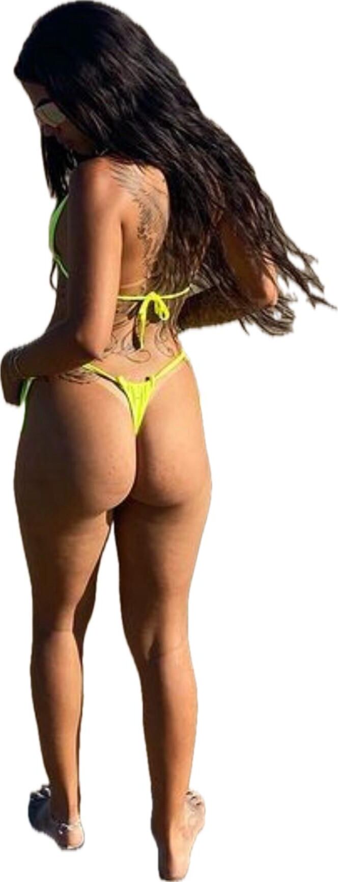 Latina Cute Big Butt Stickers 