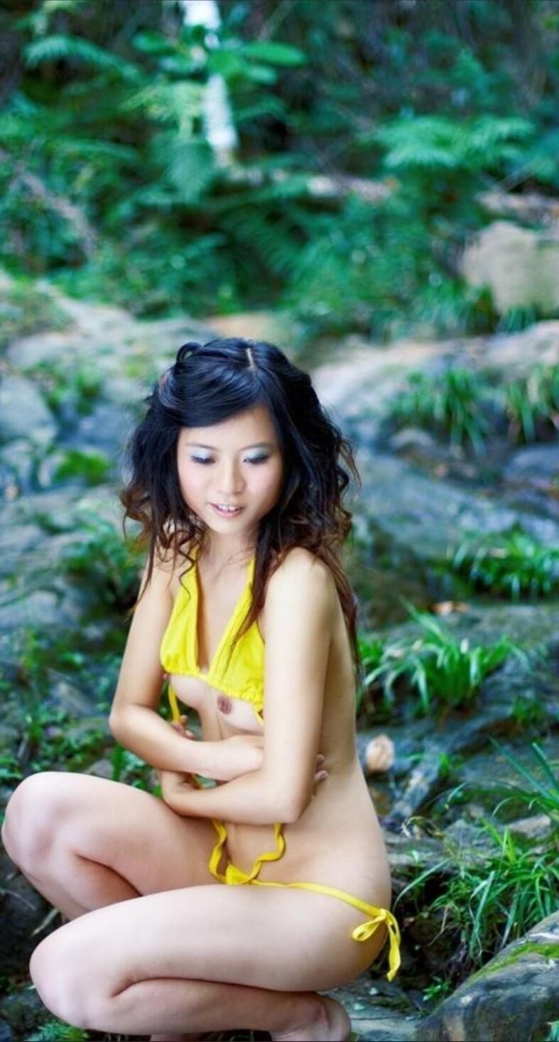 China Doll Lifang in a Bikini