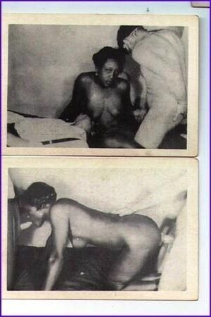 Vintage retro and polaroids black chicks white dicks