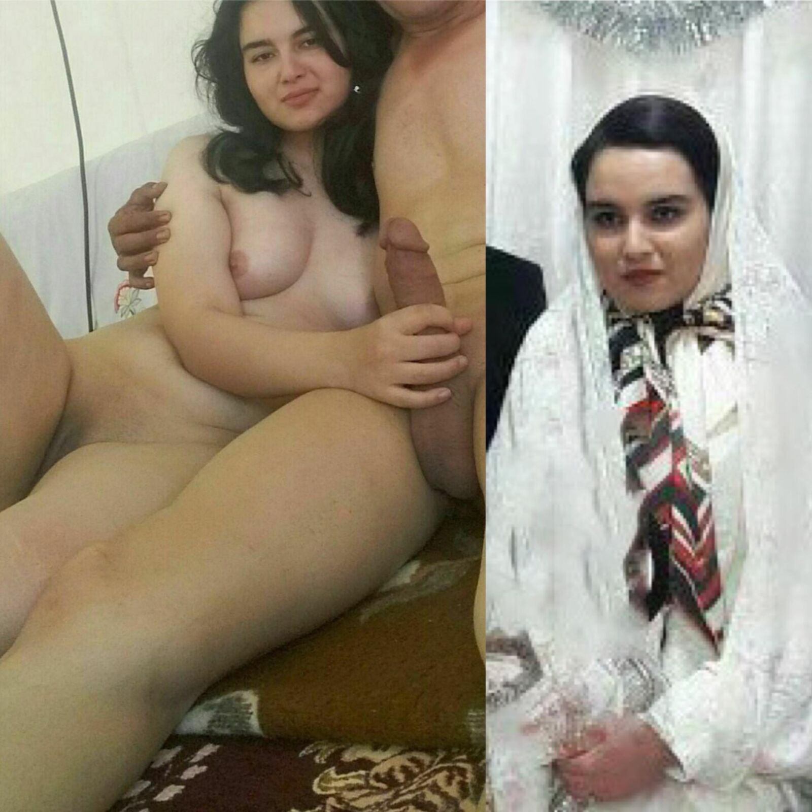 Pute iranienne hijabi exposée