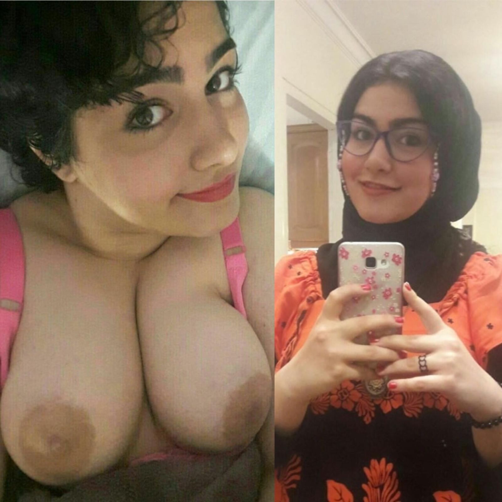 Pute iranienne hijabi exposée