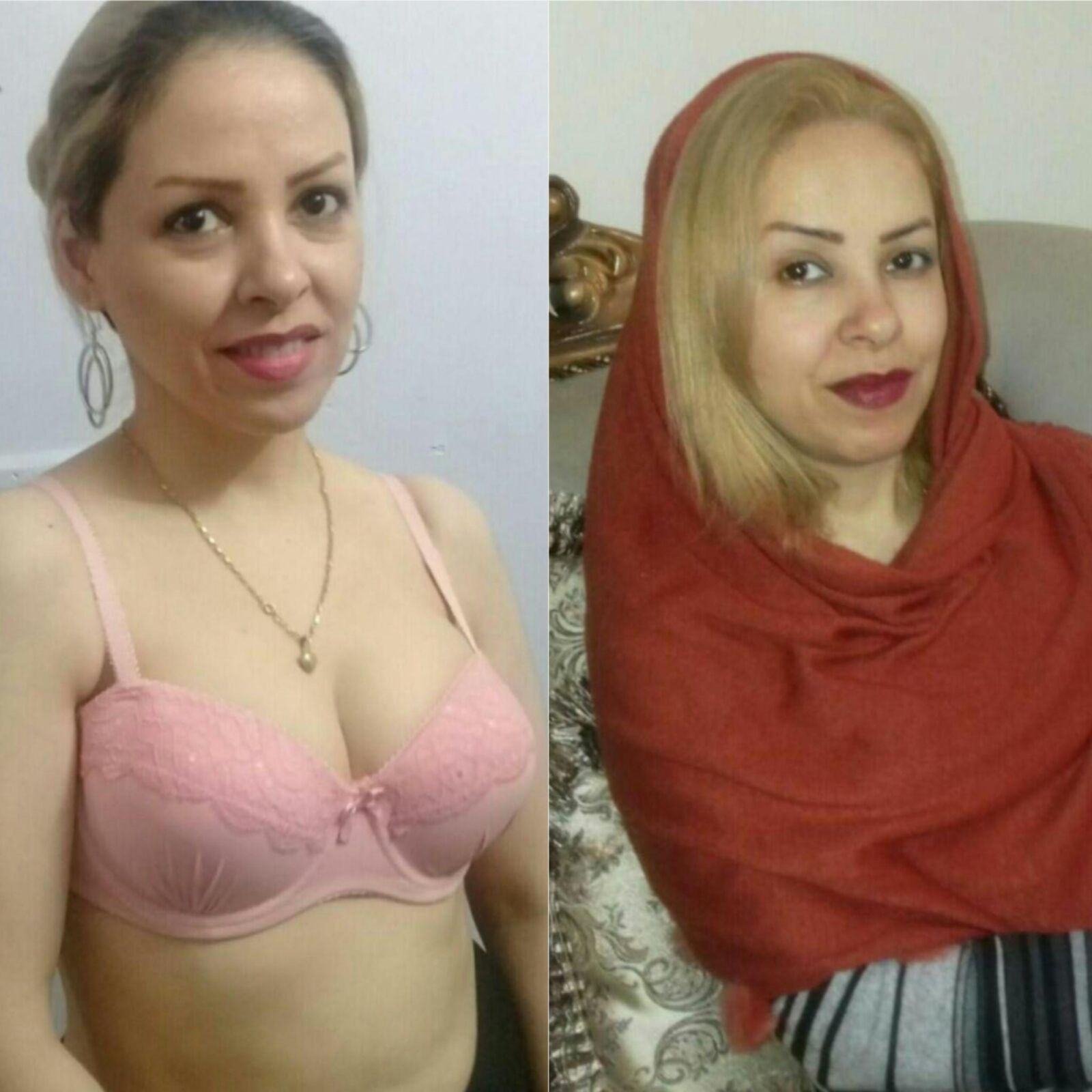 Pute iranienne hijabi exposée