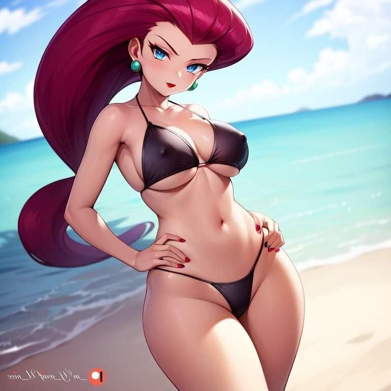 Pokemon Jessie Art no desnuda pero sexy